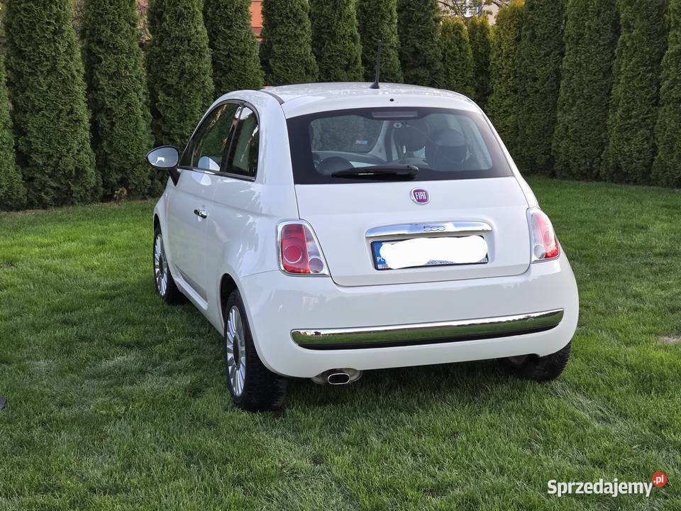 Fiat 500 12 Lounge LPG Rok produkcji 2014 wielkopolskie Szamotuły