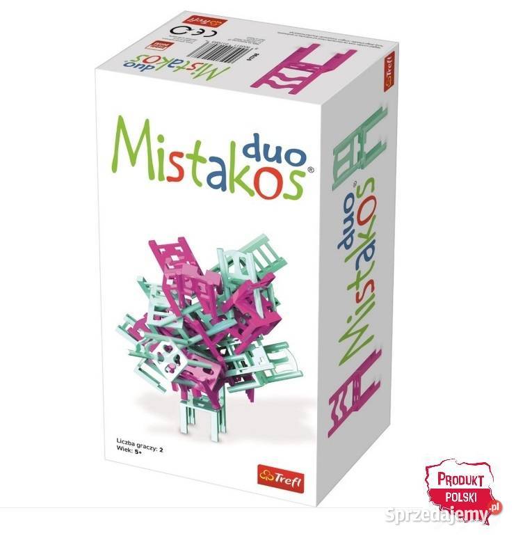 Gra Walka o krzesła planszowa Trefl MISTAKOS DUO lubelskie