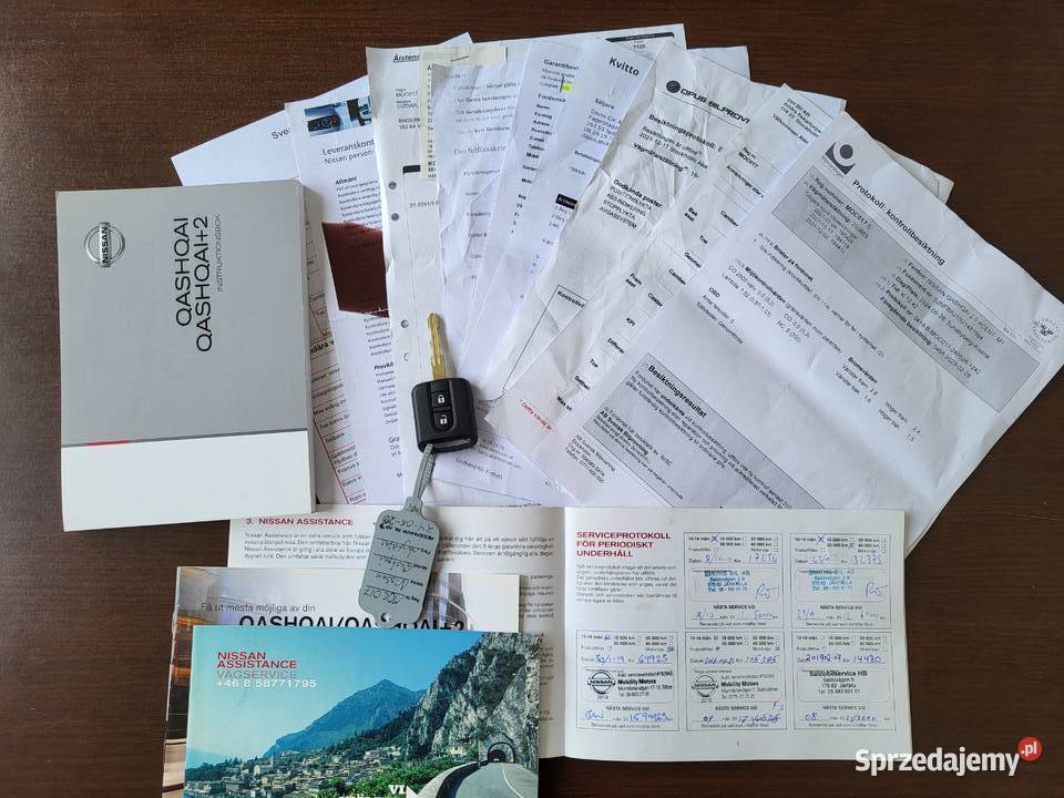 Nissan Qashqai 2009r 20B 141 Duży Serwis Bogata gniazdo SD
