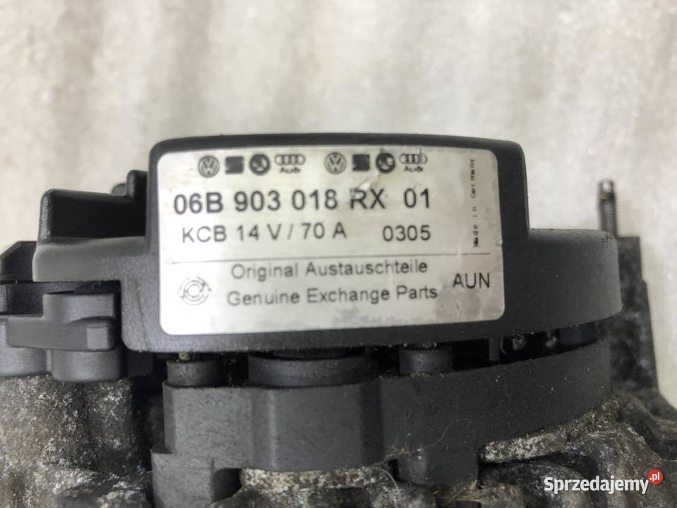 ALTERNATOR VW GOLF IV 16B 6B903018RX 9805 osobowe