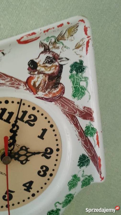 zegar ceramiczny malowany ręcznie Zegary śląskie Częstochowa