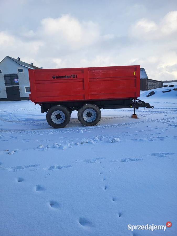 Przyczepa skorupowa Kimadan 10 ton Przyczepy rolnicze Chojewo sprzedam