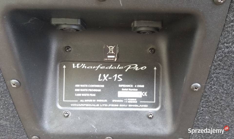 Wharfedale Pro LX15 QSC PLX 3002 mixer mikrofon Góra Kalwaria