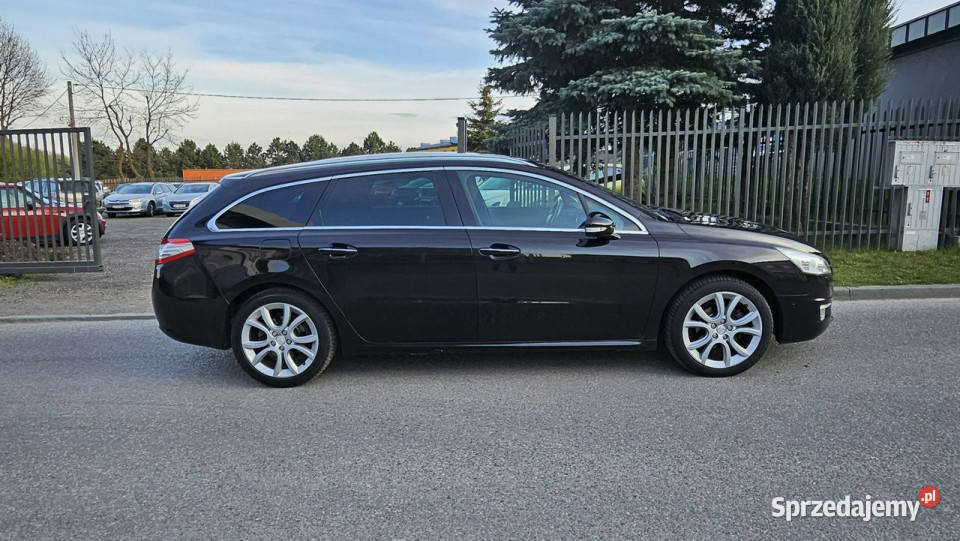 Peugeot 508 SW Peugeot 508 SW kombi czarny na Kraków