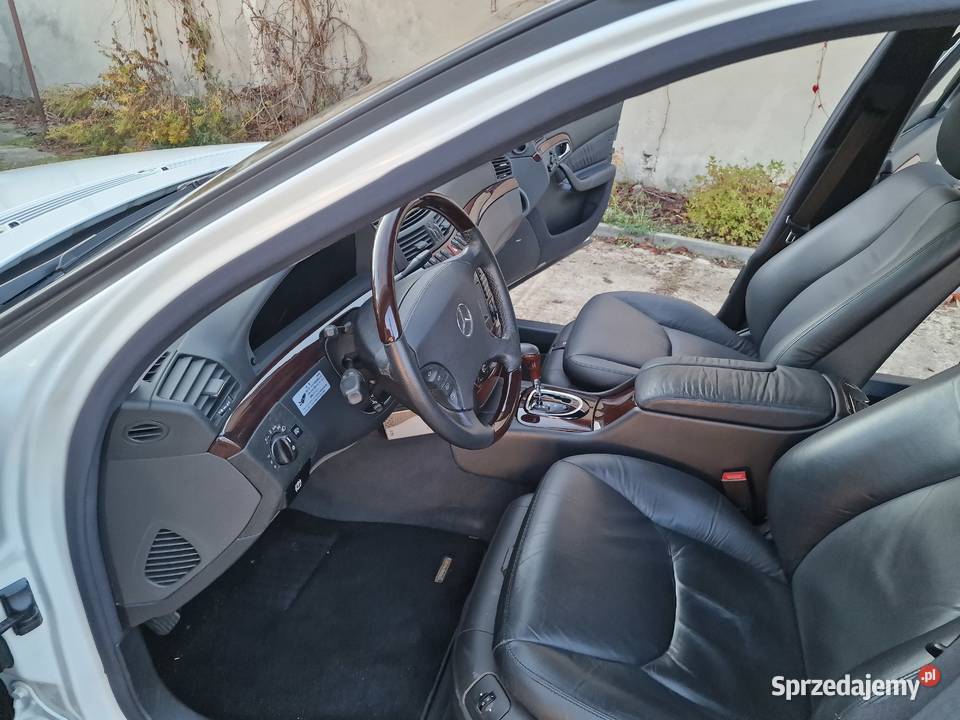 MERCEDES S500 L IMPORT Z JAPONII skórzana tapicerka Rawa Mazowiecka