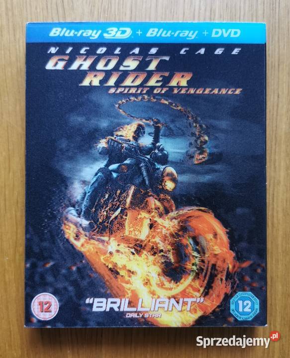 Ghost Rider Spirit of Vengeance Ghost Rider 2 Blu-ray Parzęczew
