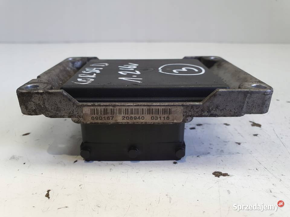 Opel Corsa D 12 16V STEROWNIK SILNIKA komputer osobowe lubelskie Rudka