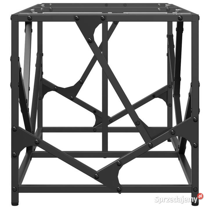 Stolik kawowy ze szklanym blatem 785x40x41 stal Stoły Warszawa sprzedam