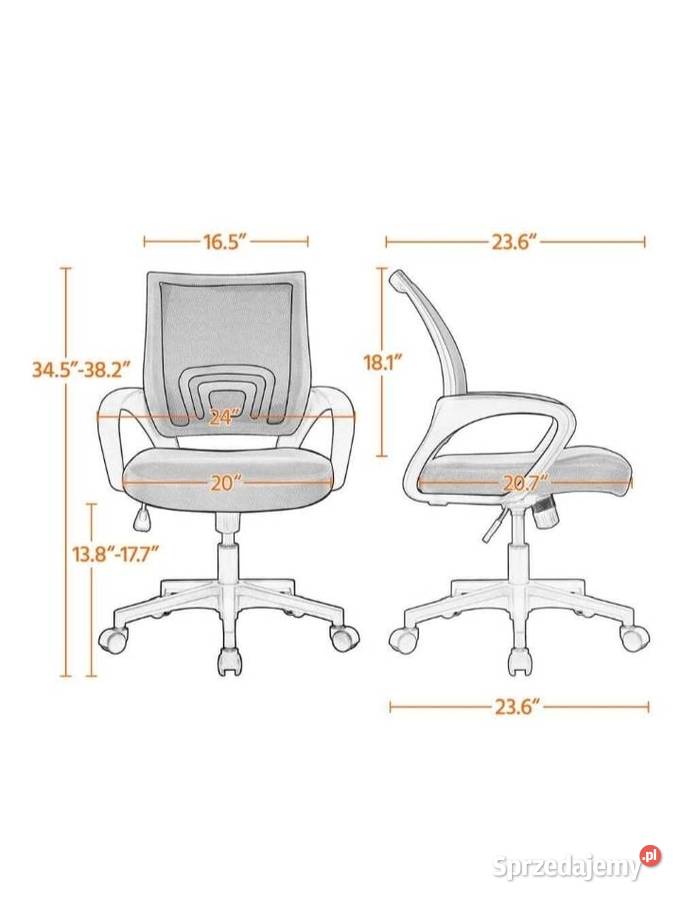 Fotel Biurowy regulowany Katowice
