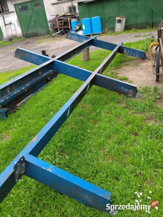Rama podramówka aluminium skrzynia ładunkowa Man Pasłęk sprzedam