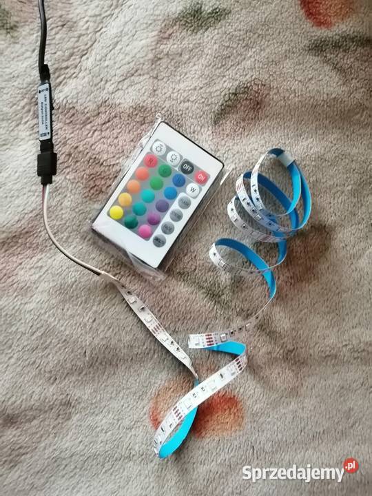 sprzedam taśma LED RGB zasilana z USB z pilotem Chorzów