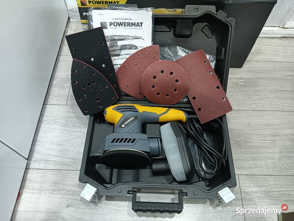 Szlifierka mimośrodowa sieciowe Powermat 1200 W dolnośląskie