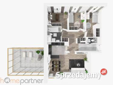 Mieszkanie Wrocław 811m2 4 pokojowe