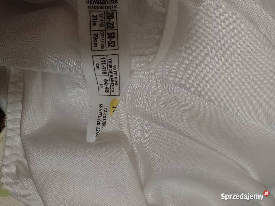4XL5XL Ekskluzywna biała półhalka pod spódnicę z biały małopolskie Kraków sprzedam