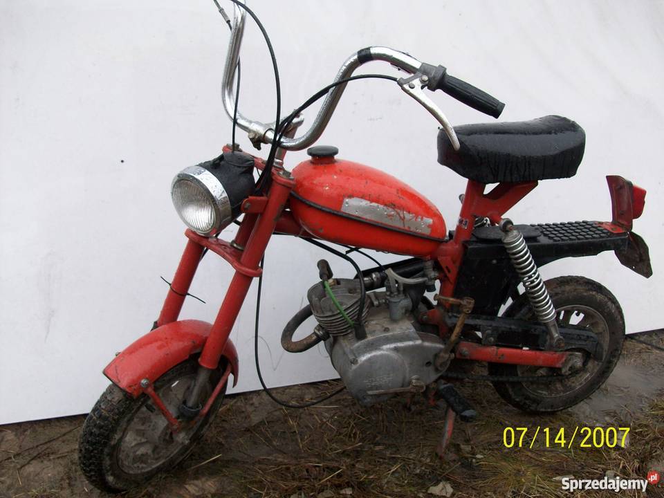 Motorynka zarejstrowana Rzeszów