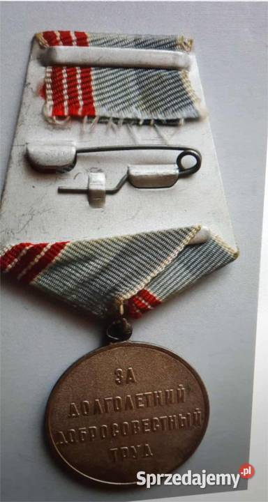 ZSRR Medal Weterana Pracy K09 Pozostałe Antyki, Sztuka, Kolekcje Warszawa
