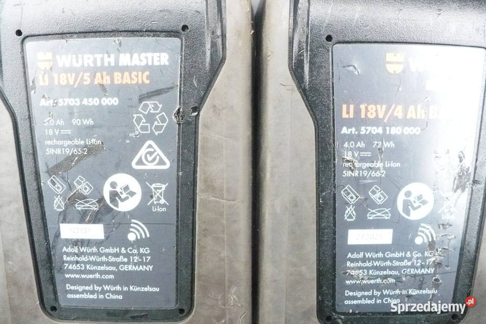 WURTH Wiertarko wkrętarka master ABS 18 compact sprzedam
