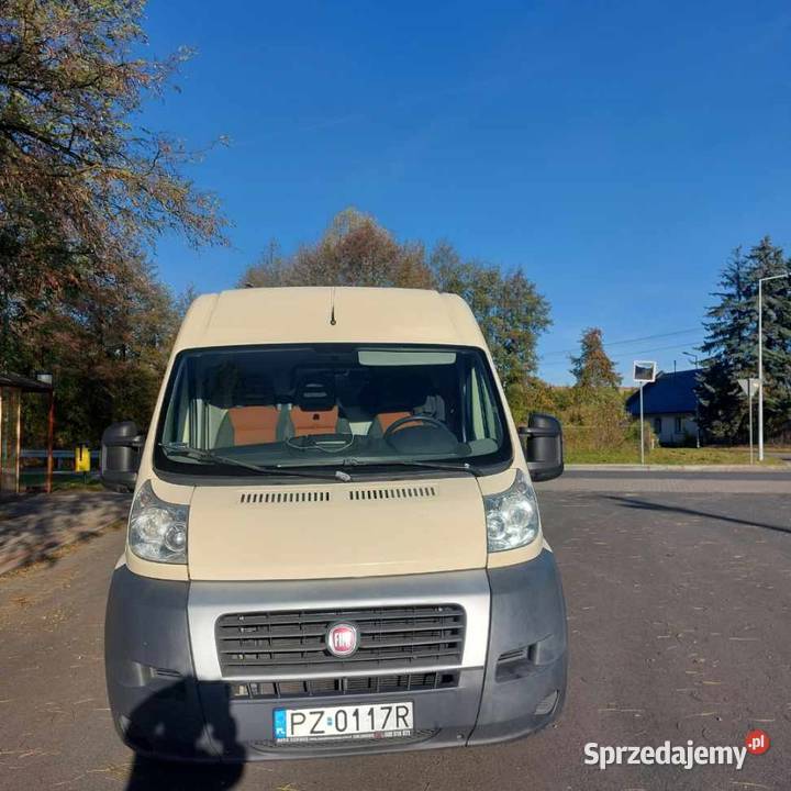 Fiat Ducato z zabudową łóżko tv kuchnia Motoryzacja Wronki