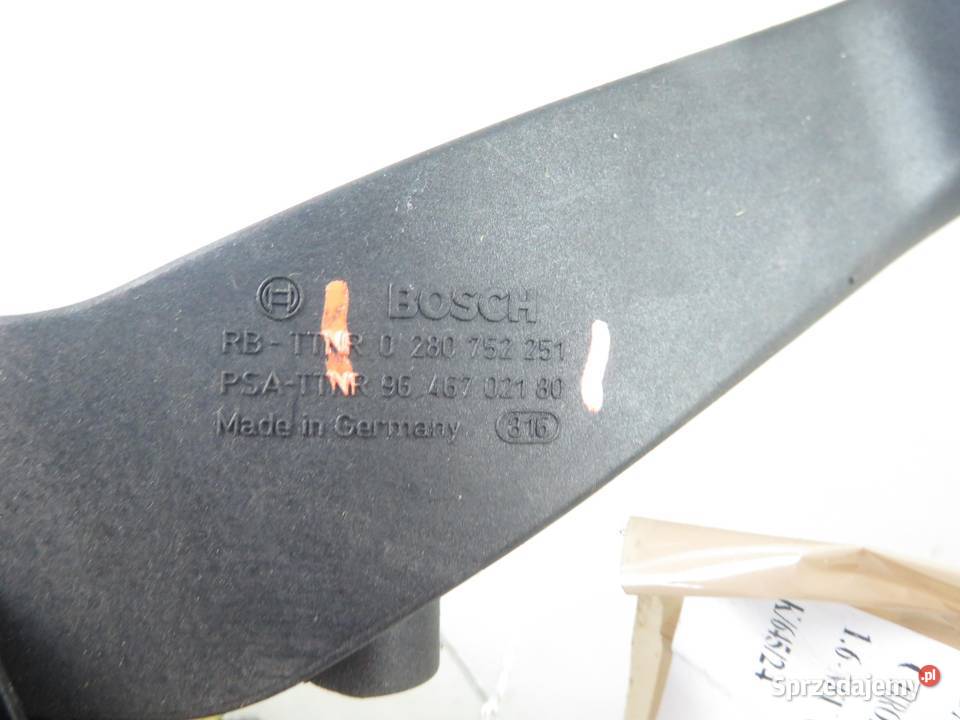 POTENCJOMETR GAZU CITROEN C2 16 0280752251 Potencjometry małopolskie