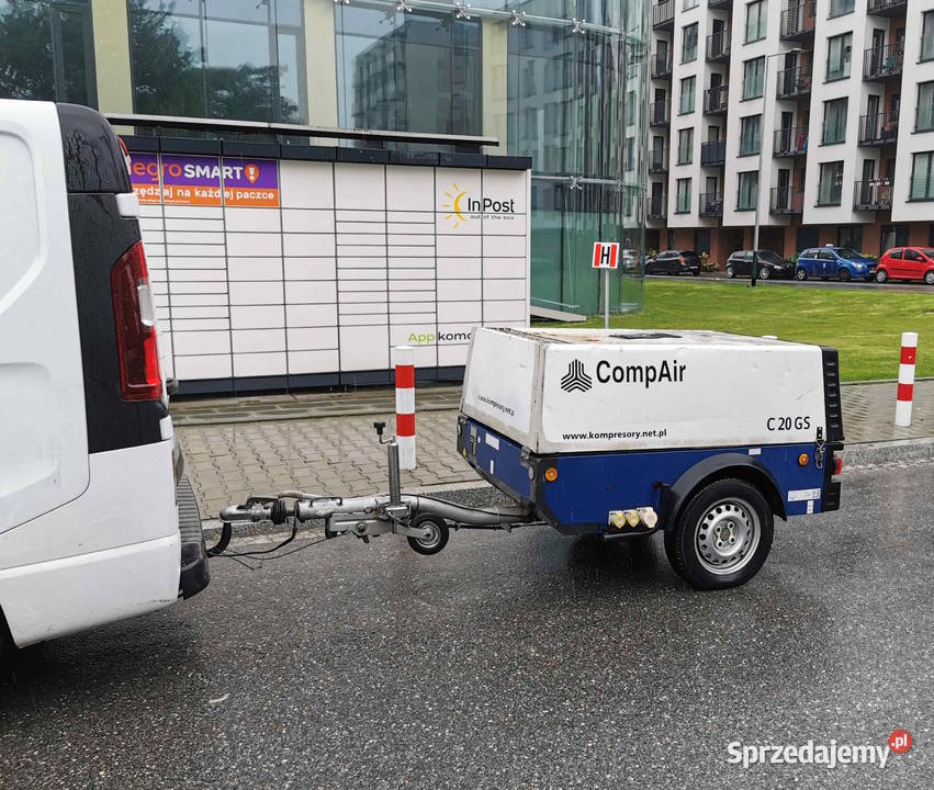 Kompresor śrubowy spalinowy Compair C20 42 M3min małopolskie Kraków