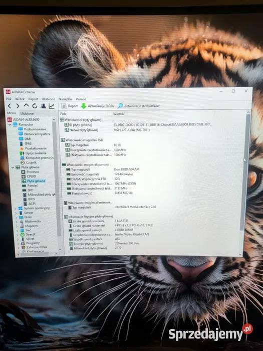 Komputer stacjonarny I7 6700k16gb RAM DDR 41TB Kościerzyna