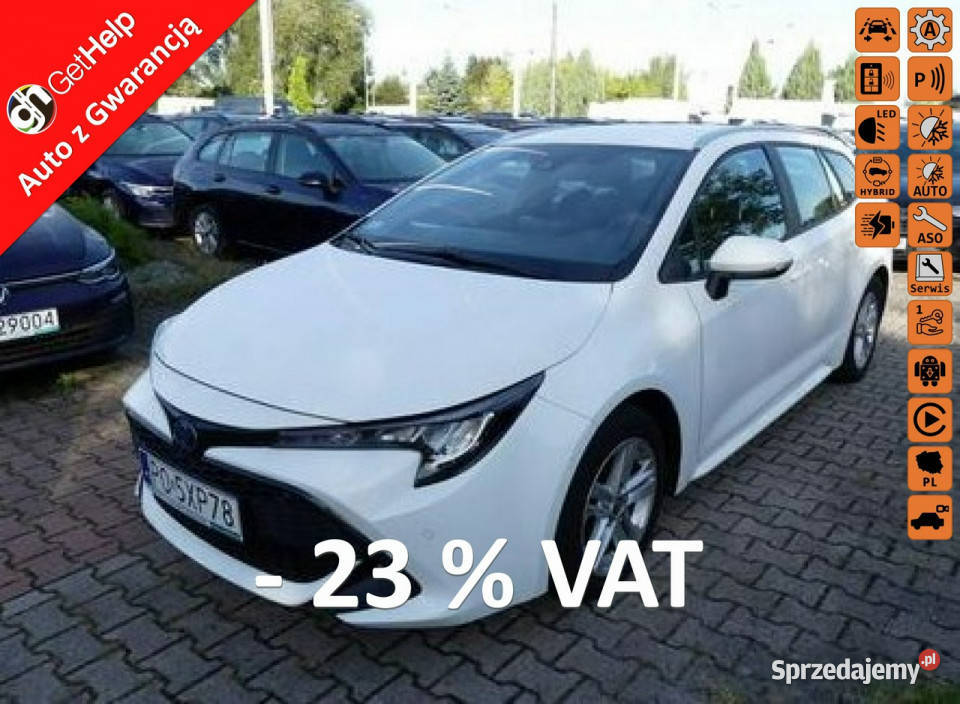 Toyota Corolla ECVT 18 Hybryda Pełna historia światła do jazdy dziennej Gdańsk sprzedam