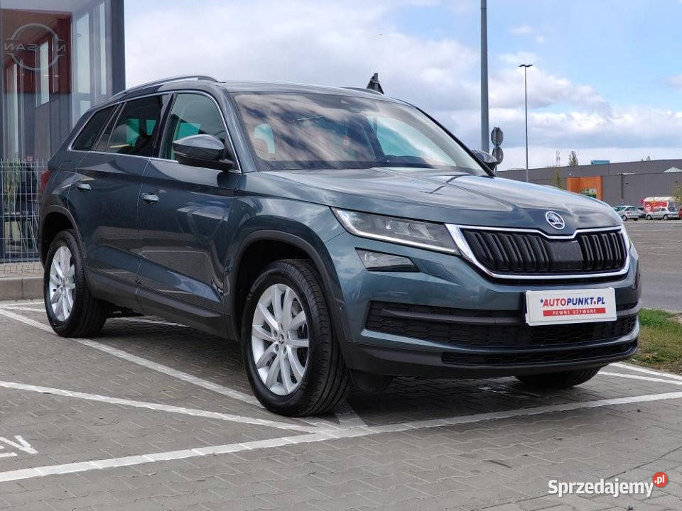 Skoda Kodiaq 2021r Fvat 23 Bezwypadkowy 1 Wł nieuszkodzony Poznań sprzedam