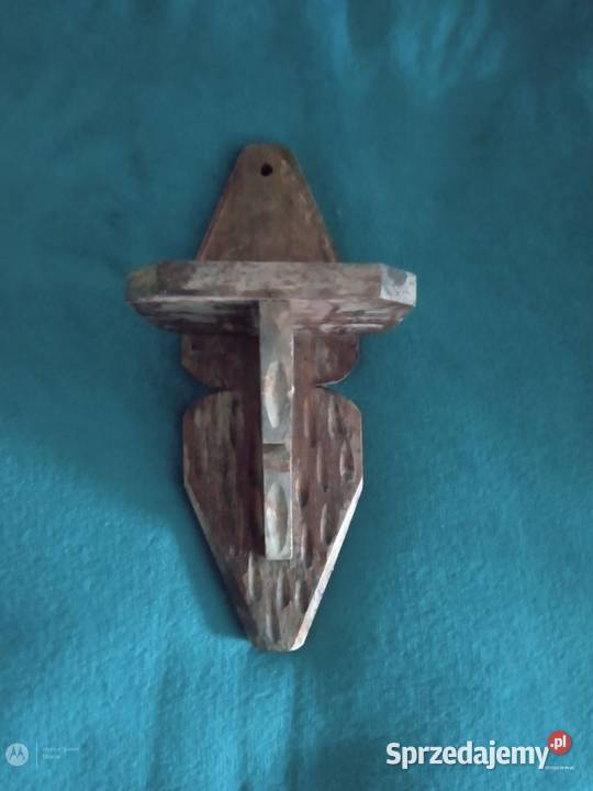 Sprzedam drewniany kwietnik PRL małopolskie Bukowno