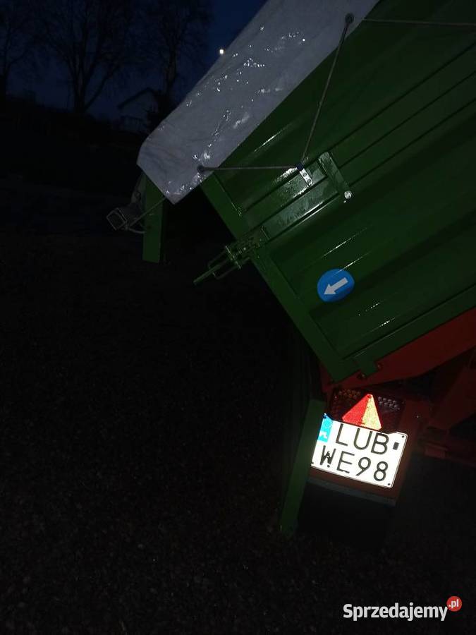 Przyczepa wywrotka d35 z dokumentami Przybysławice sprzedam