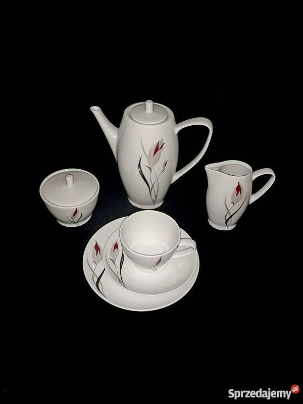 Serwis kawowy herbaciany porcelanowy Finezja