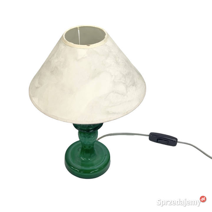 Lampa stołowa ze szkła malachitowego Warszawa