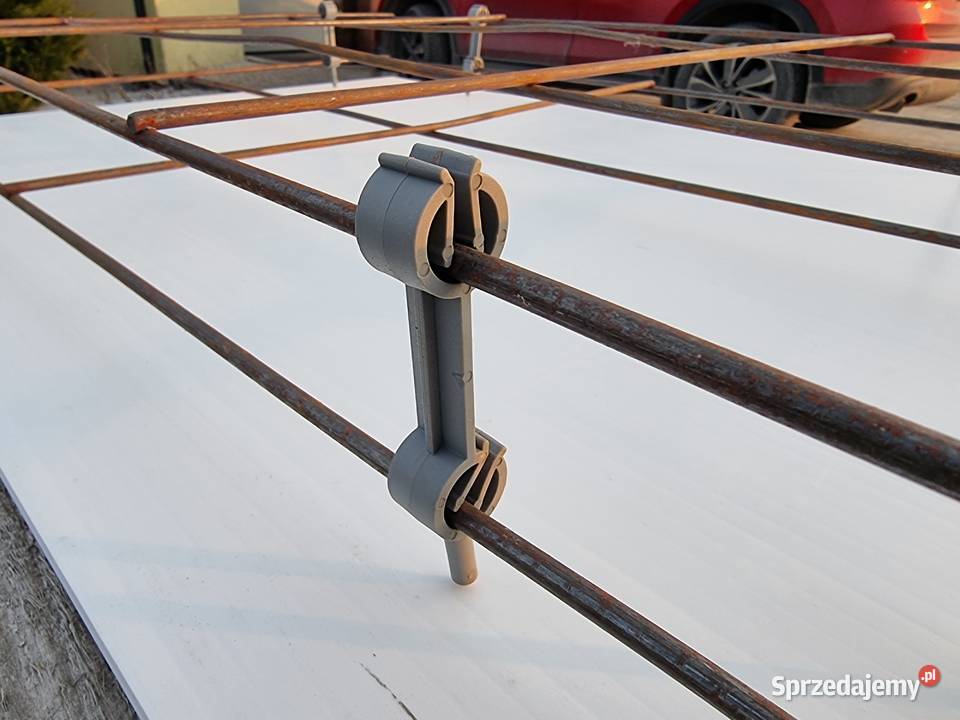 Strzemiono Łącznik do zbrojenia siatek w płytach