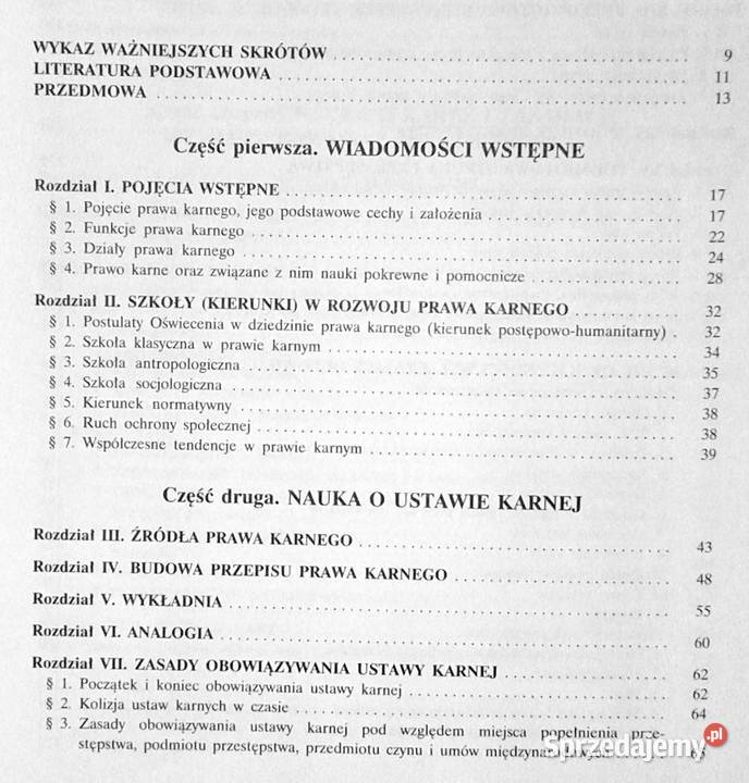 Polskie prawo karne Zarys części ogólnej Tadeusz lubelskie Chełm