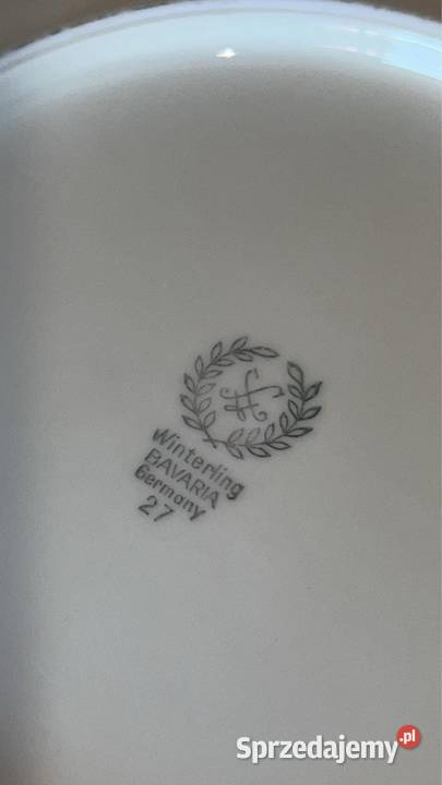 6 talerzyków Ecru Winterling Bavaria Germany