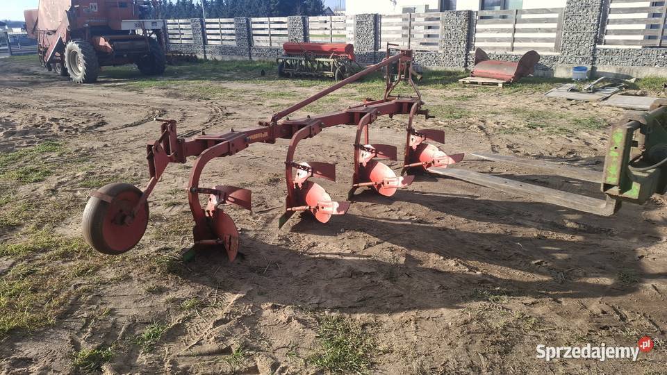 Pług 4skibowy zagonowy niemeyer regulacja
