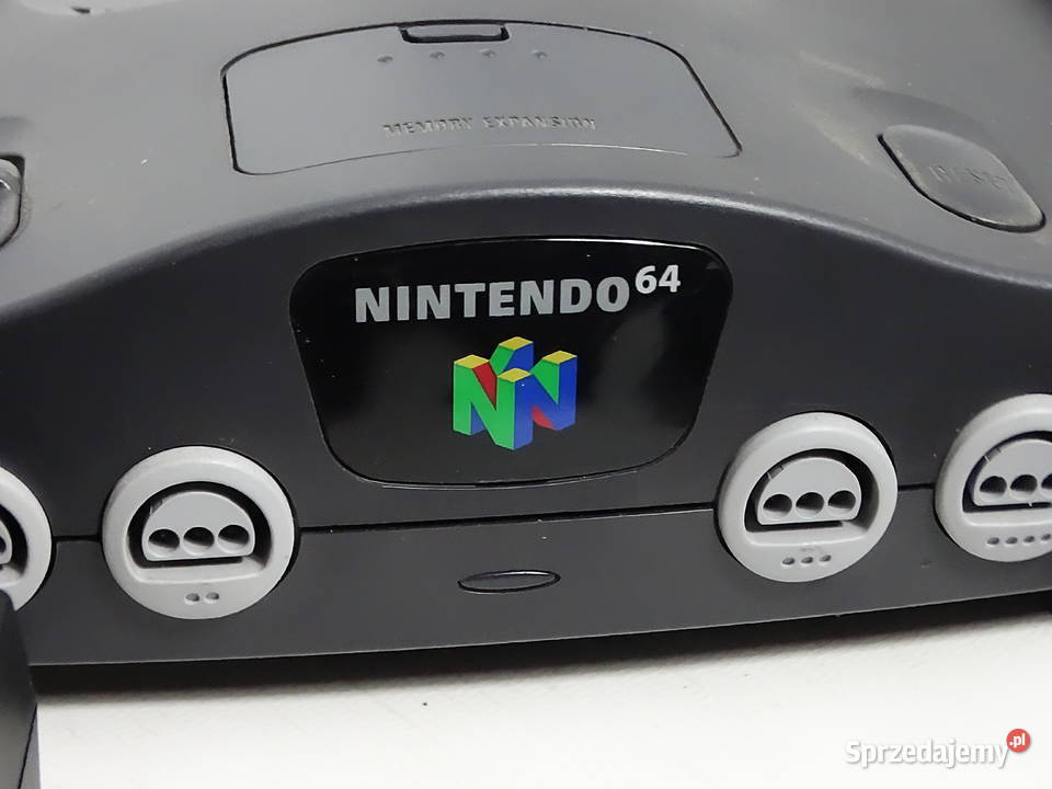 Zestaw Nintendo 64 N64 2 Oryginalne Pady Sprawna Pozostałe lubelskie Biłgoraj sprzedam