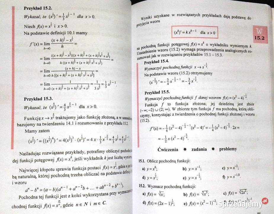 Matematyka klasy 4 szkoły średniej Stanisław Chełm