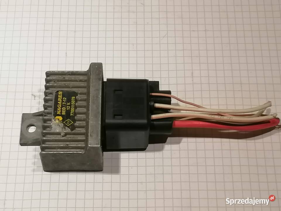przekaźnik świec żarowych 7700115078 Renault dci Piotrków Trybunalski