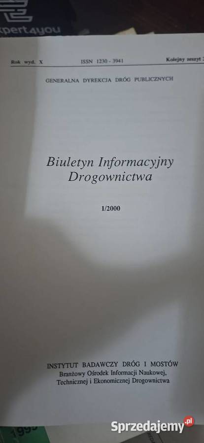 Biuletyn Informacyjny Drogownictwa 19922000 Antyki, Sztuka, Kolekcje Leszno