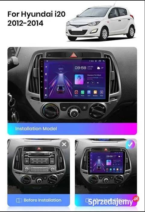 Radio Android Hyundai i20 gps wifi bluetooth śląskie