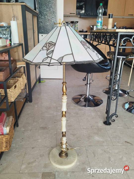 olbrzymia lampa lampka kamień i klosz tiffany Gorzów Wielkopolski