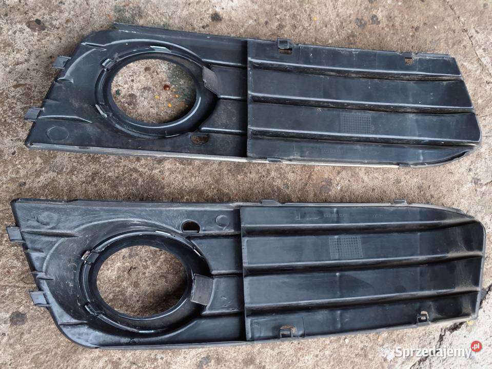 Atrapa chłodnicy grill kratki halogenów Audi A4 osobowe opolskie Strzelce Opolskie