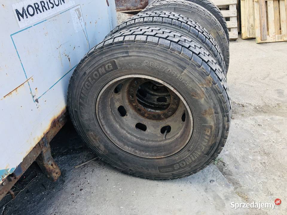 opony koła 24570r195 man 26570r195 mercedes daf