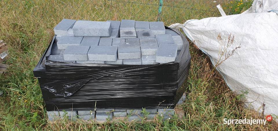 Kostka brukowa KAMAL K30 ANTRACYT 17m2 Wągrowiec sprzedam