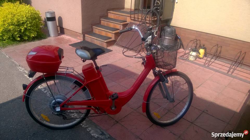 sprzedam rower elektryczny z małym przebiegiem Łomża