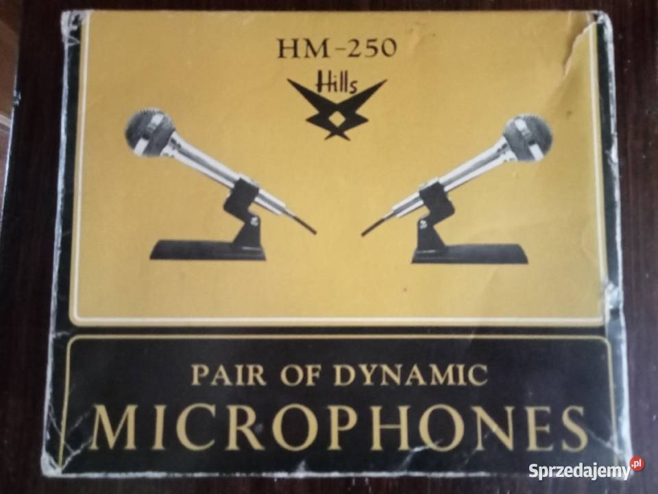 mikrofon dynamiczny hm-250 hills.
