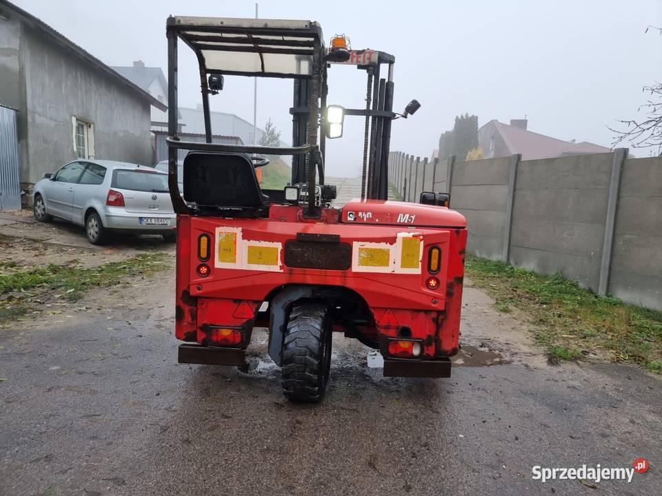 Wózek podwieszany Moffett M5 203P 2007r 3X3 Kartuzy