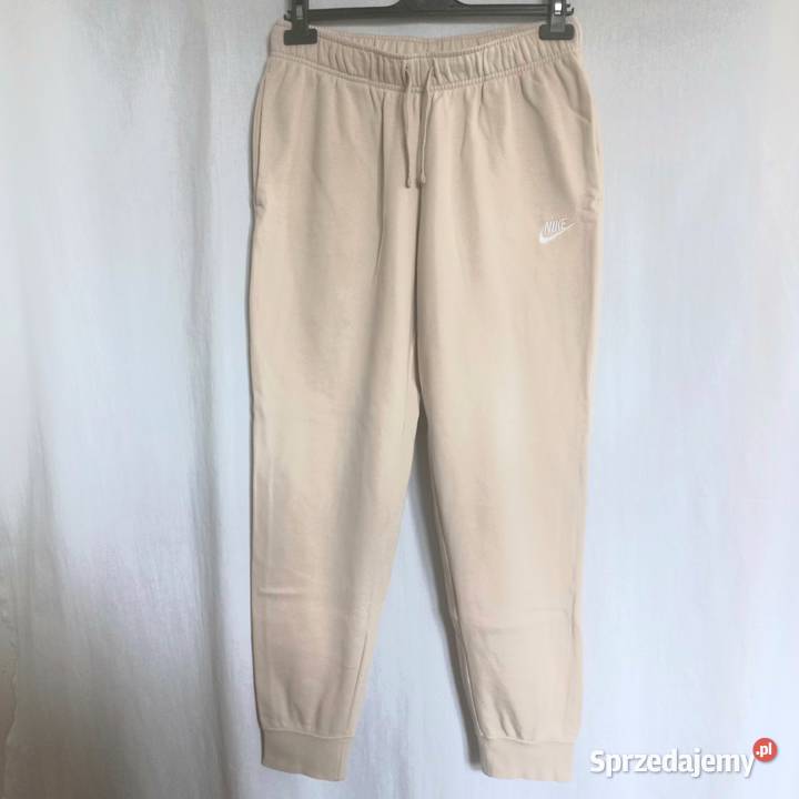 Komplet damski Dresowy Set kremowy NIKE r 40 Białystok