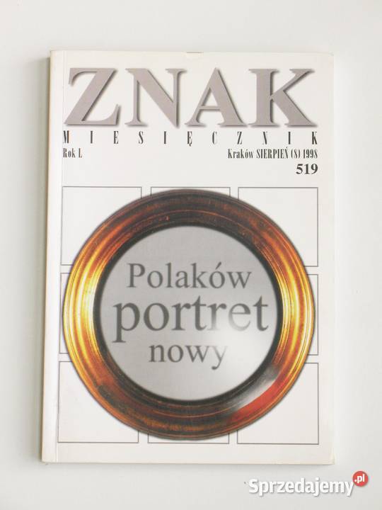 Znak Miesięcznik numer 8 1998 Kraków