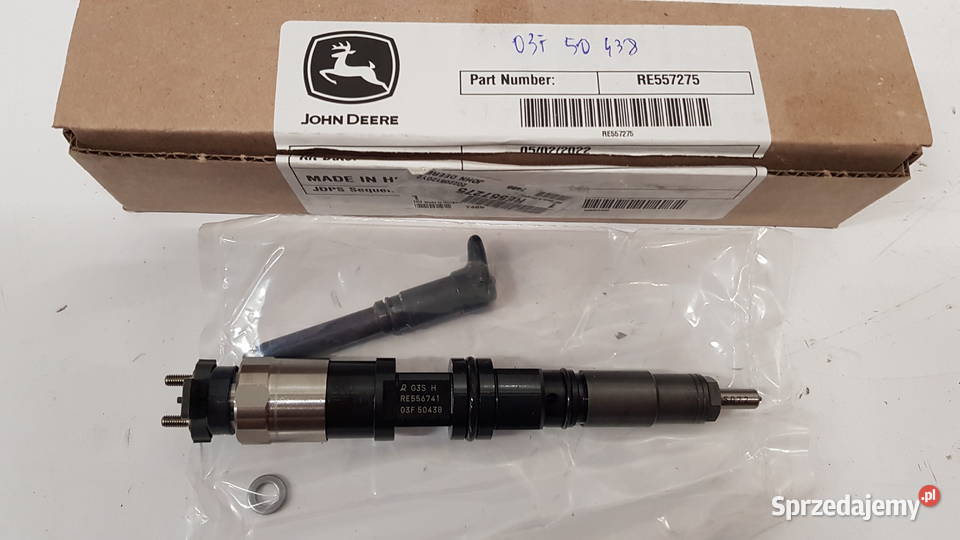 Nowy wtryskiwacz paliwa CR DENSO RE557275 Siedlce